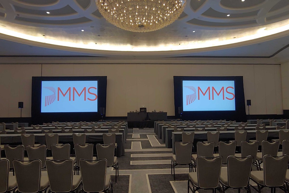 AVforYou's tweet photo. The AV For You team members that worked our latest roadshow in Miami have returned and shared some of their setup shots from the event which included a main ballroom and several breakout sessions.
 
@mmsmoa @DoGoodEventsMN #MMSMiami #MMSMOA #MMSBeach #DoGoodEvents https://t.co/3v4BG3Wzvr