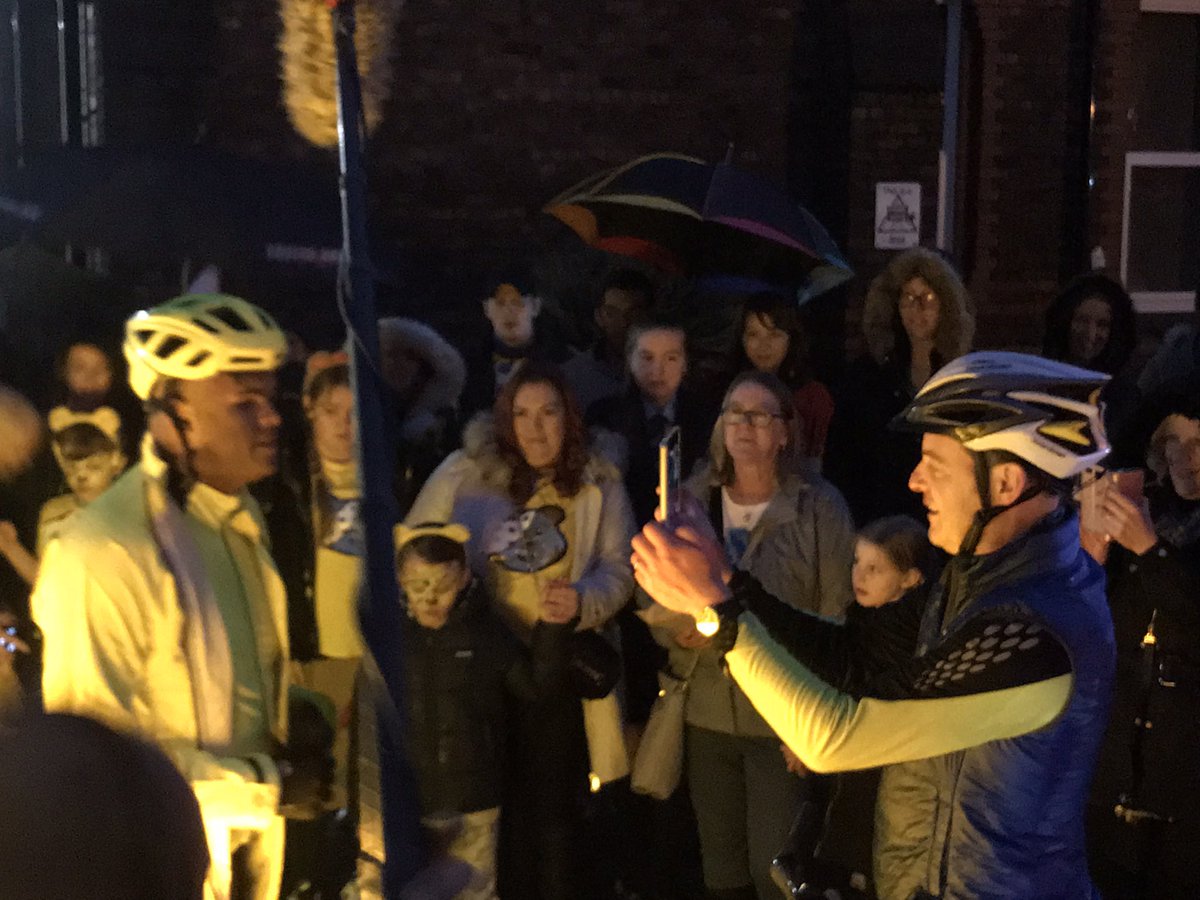 🌈Rainbow successfully finishes his stint on this years #TheRickshawChallenge for <a href="/BBCCiN/">BBC Children in Need</a> <a href="/StVincentsL12/">St. Vincent's School</a>! #Pudsey