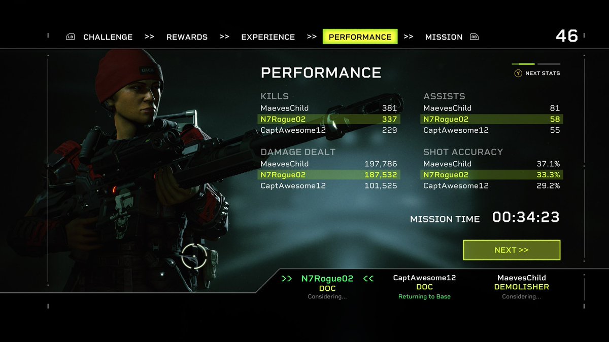 If you missed the #AliensFireteamElite stream last Friday then you missed @MaevesChild dominate in the final mission!

Join us Friday when we finish the mission delving into the alien hive!
twitch.tv/grabbitnuggami…