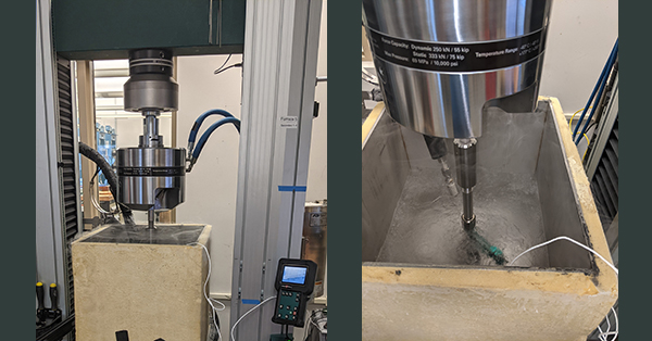 labtesting's tweet image. We’ve ramped up our cryogenic tensile testing to help reduce lead time, especially for customers in the space industry. Our new equipment has increased throughput and will test round and flat specimens cooled in liquid nitrogen to -320°F. #tensiletesting #cryogenictesting
