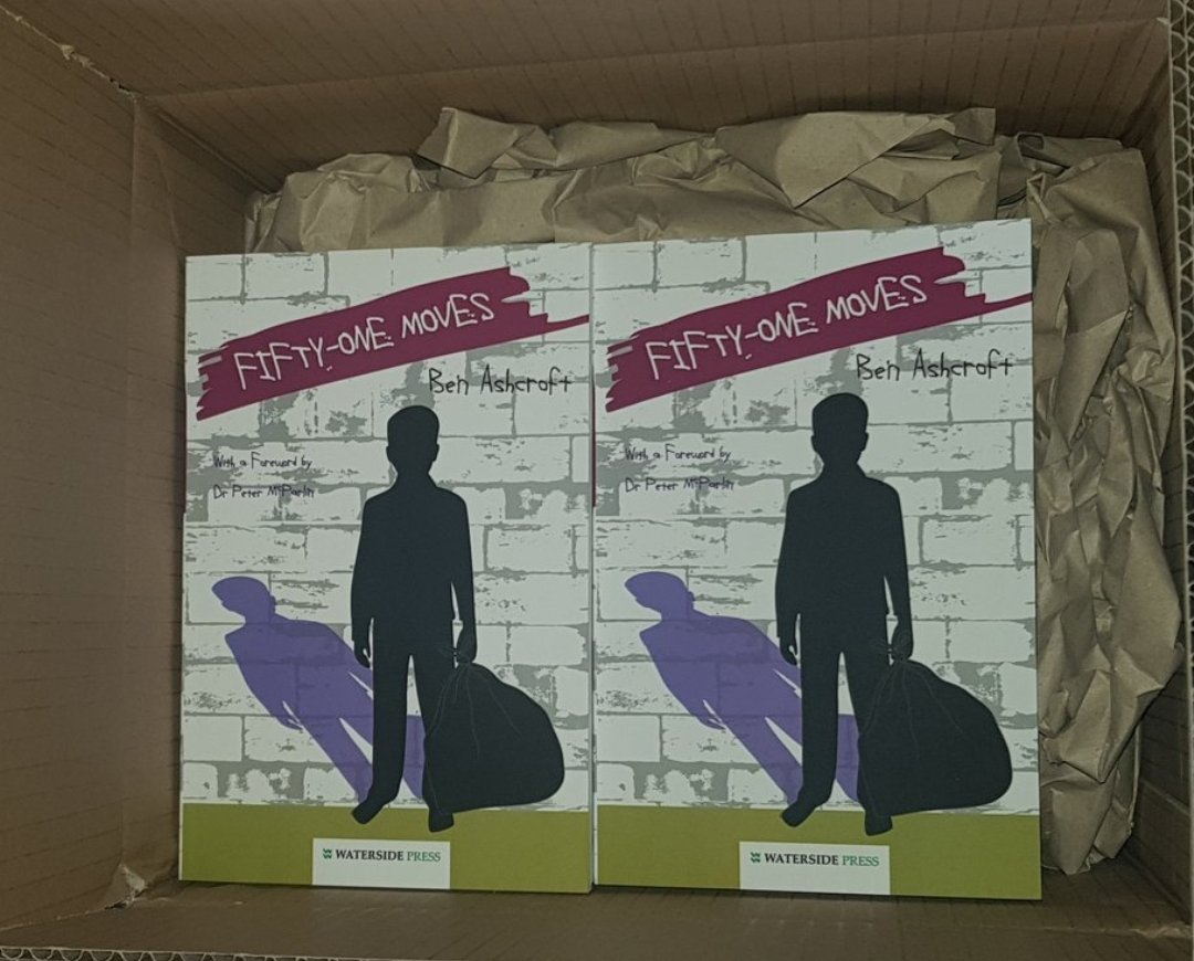 I have a load of books. If anyone would like a signed copy of my book please DM or email me at ben.arthur.ashcroft@gmail.com 

£10 each plus P&amp;P. I'll send them myself 1st class. The more that sell the more I can donate to children in care or people who can't afford. #51Moves