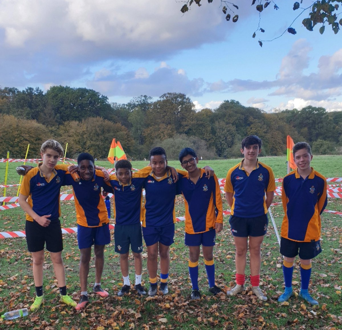 Today was the Enfield Borough Cross Country Championships. We entered Athletes across all age groups and a pupil in Year 7 (Front on one knee) was crowned Borough Champion. Congratulations to you all for your achievements!