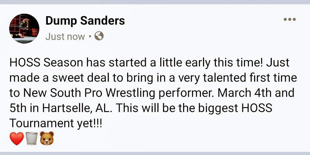 NewSouth_PW's tweet photo. Make your plans to be there!!!
#HOSSseason https://t.co/G4Bs4hJ4JF