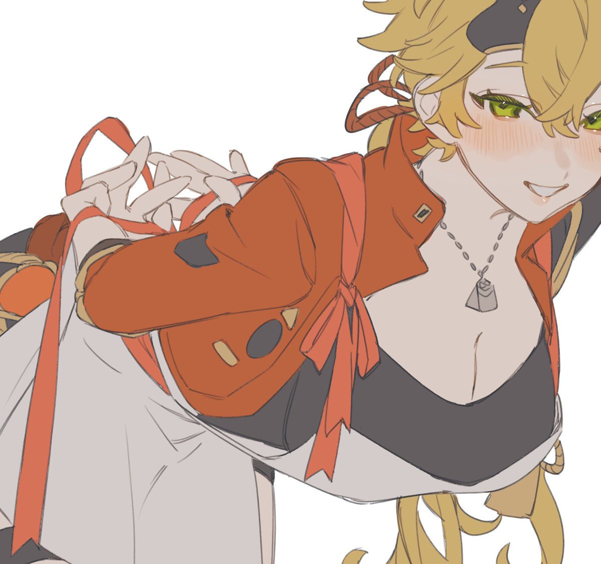 トーマ(原神) 「wip 」|🎄のイラスト