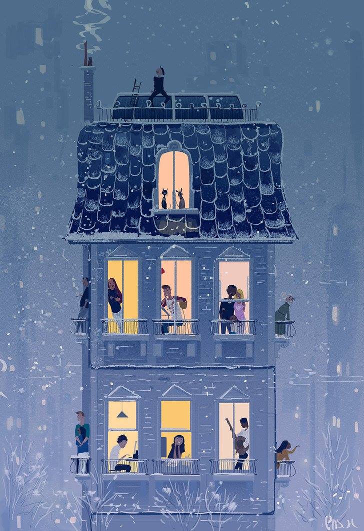 pascalcampion's tweet photo. When the snow falls...
It falls on everybody the same way!
#pascalcampion https://t.co/23iCaojlq5