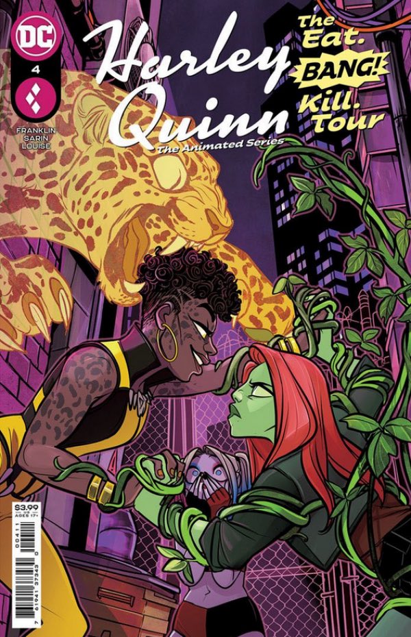 #HarleyQuinn #EatBangKillTour issue 4 is out NOW on the DC app dcuniverseinfinite.com/comics/book/ha…