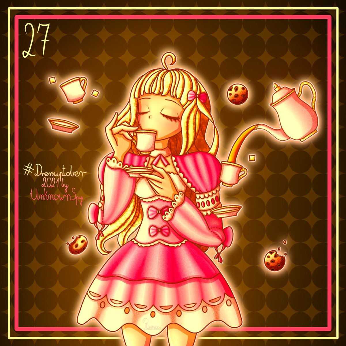 Riiverixx's tweet photo. #Dressuptober @Inkhandprint Day 27~! https://t.co/hGdo5bt2rR