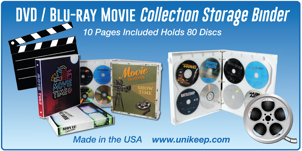 UniKeepOfficial's tweet image. The UniKeep Movie Collection Storage Binder is perfect for quickly browsing through your movie collection. Safety-sleeve pages protect your discs, keeping all of your discs scratch-free and safe from dirt and debris. Get yours now!➡️bit.ly/3BEQEQa

#cdstorage #dvdstorage