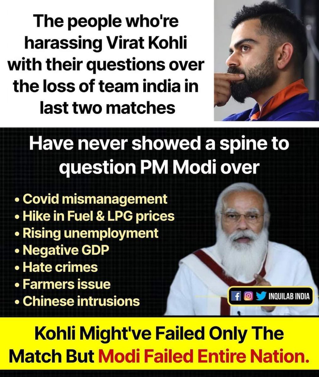 DJSoniSpeaks's tweet photo. The People who're trolling @imVkohli &amp; family including @AnushkaSharma Anushka &amp; thier child have never showed a spine to question present #System over
#COVID19 Mismanagement
#PetrolDieselPriceHike 
#unemployment 
#FarmersProtest 
#NegativeGDP
#HateCrimes
#ChineseIntrusion https://t.co/rtyZgIzm2P