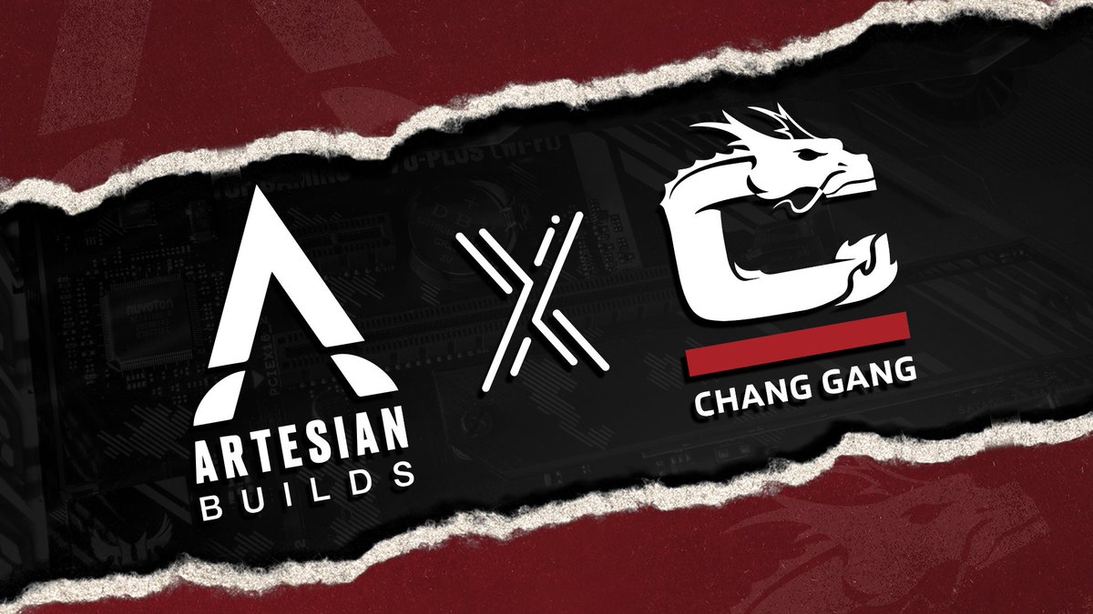 TR_Shotz's tweet photo. Stoked to announce that Chang Gang is now Partnered with @ArtesianBuilds, a company that builds all customer PC's live on https://t.co/n922SN3x0R! If you've been thinking of upgrading your system, you can now use code CG to get up to $200 off yours! https://t.co/BeLzCXcZFx https://t.co/QYXrdOwIyv
