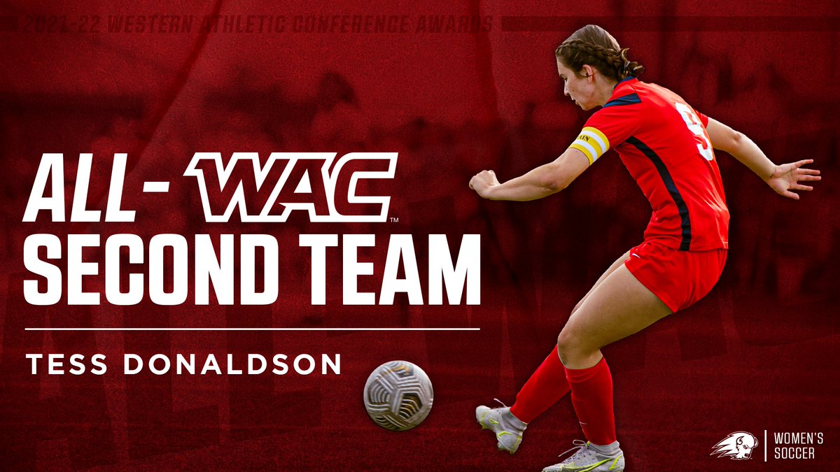 UtahTech_WSOC's tweet photo. Big shoutout to Tess Donaldson for being named to the All-WAC Second Team. 

#WeAreONE #DixieBlazers #BlazeYourTrail https://t.co/VyzVyswKht