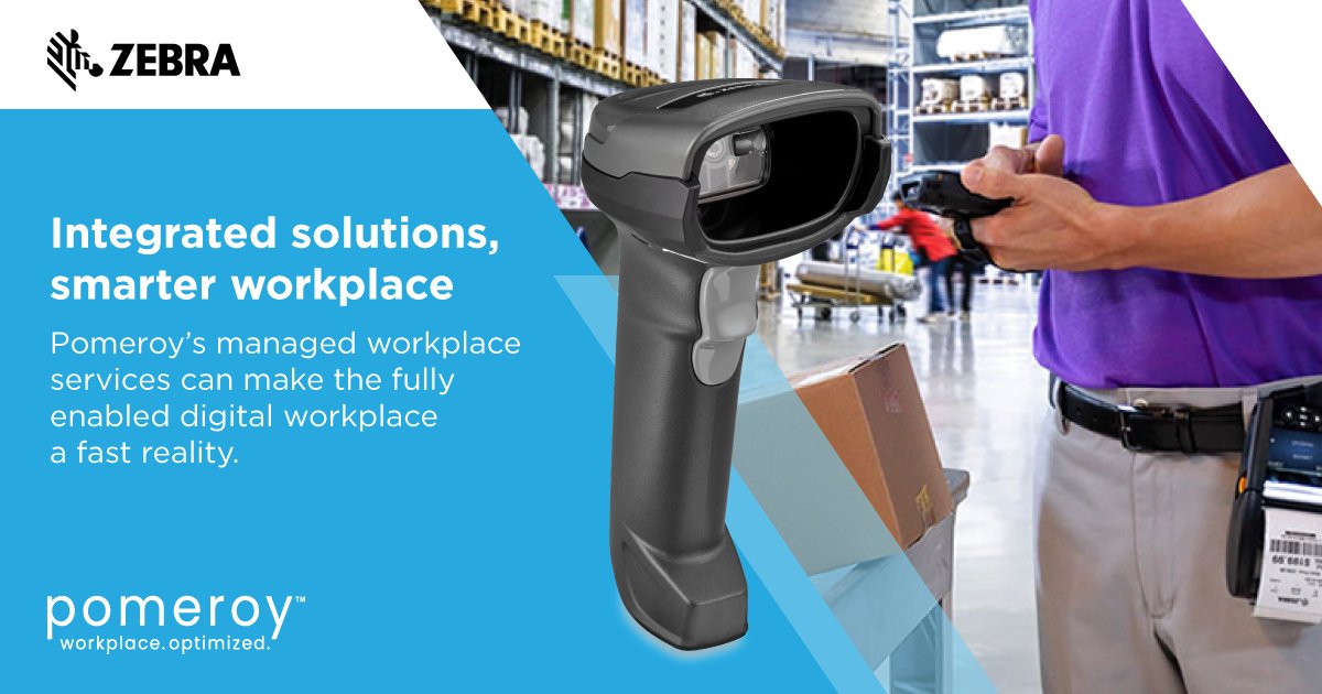pomeroy_us's tweet image. Want to elevate your customer #retail experience? Schedule some time to talk to us today &amp;amp; learn more about how Pomeroy can help your organization. Visit bit.ly/3f8YSsa today.

#workplaceoptimized #integratedsolutions #zebratechnologies