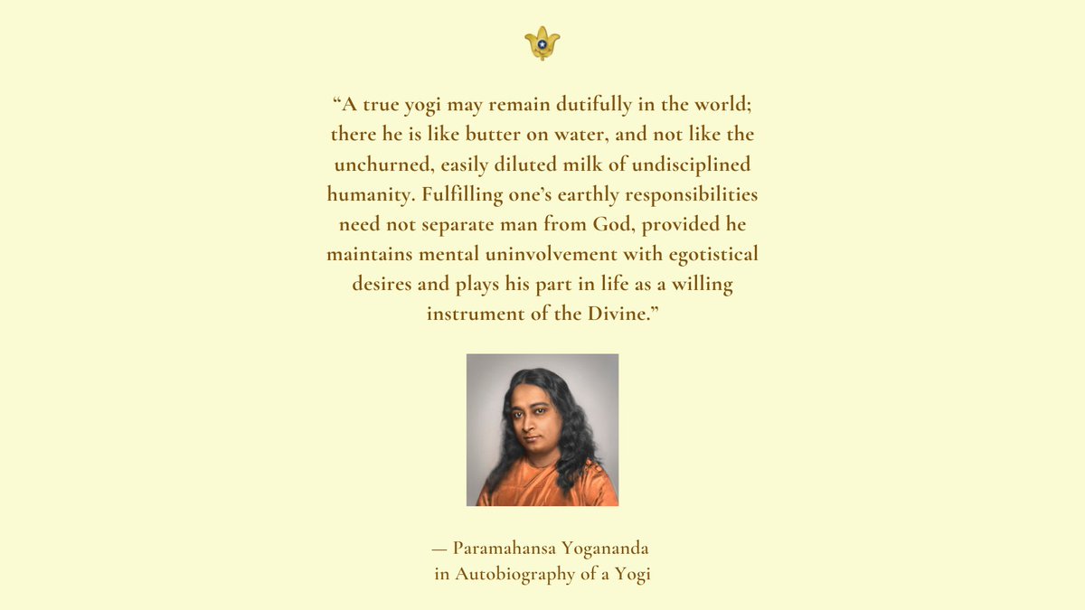 srfyogananda's tweet photo. #AutobiographyofaYogi #AY75 https://t.co/AT4TRqIlsC