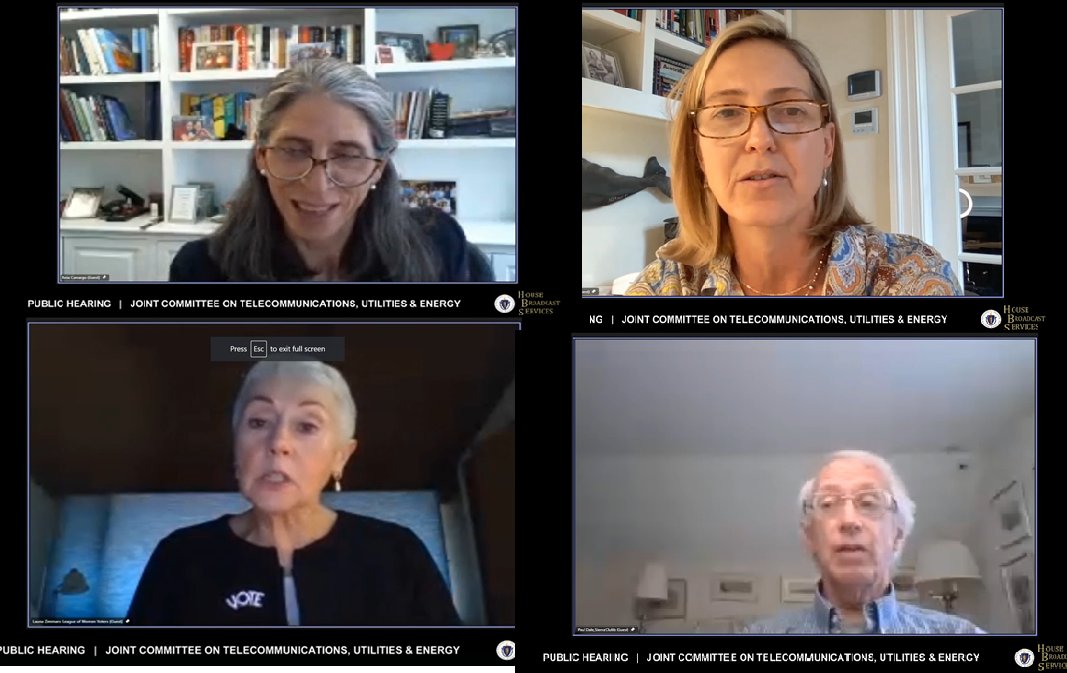 MOF_Mass's tweet photo. Hearing now in Telecommunications, Utilities, and Energy Cmte, chaired by @BarrettSenate and @jeffroy, hearing testimony on the #FutureOfHeat bill from @CamargoCortes @TapsonSuzie of @MothersOutFront and @LZimmaro of @LWVMA and Paul Dale of @MassSierraClub.
#RedirectGSEP #mapoli https://t.co/nq68NeASW0