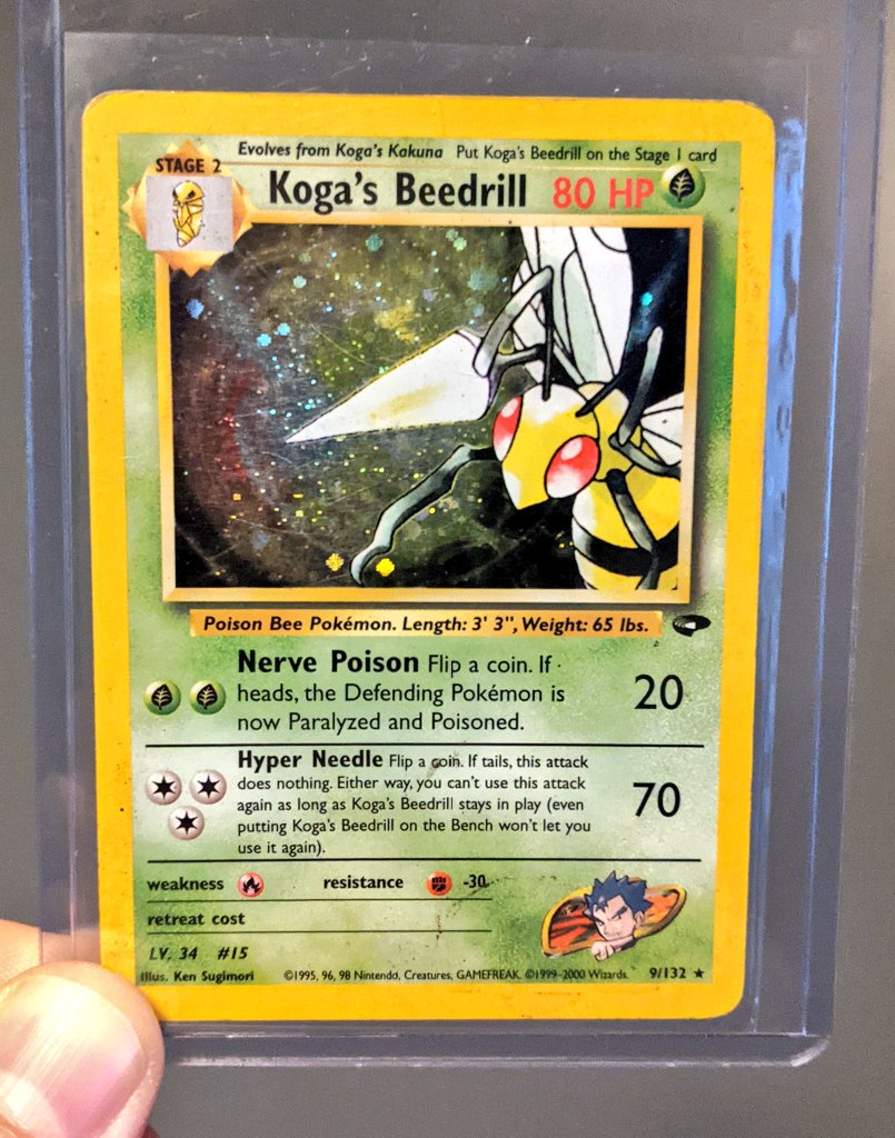 DaylightsTV's tweet photo. Giving away this Koga's Beedrill tonight on stream.

Get a free entry by:
✅Following me
❤️Liking this tweet
♻️RT this tweet

Must do ALL 3 to be eligible.🔥

💜BONUS : Follow me on Twitch @ Daylights 

⌨️Type !ticket in my chat for another entry (when I'm live at 5:30 PM ET) ⏱️ https://t.co/XgoszNkL8V