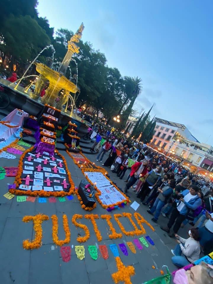 Promotoras ODS de Puebla se sumaron a la organización de la Ofrenda en Memoria de las Victimas de Feminicidio, Transfeminicidios y personas desaparecidas. 
#Puebla #PromotoresODS