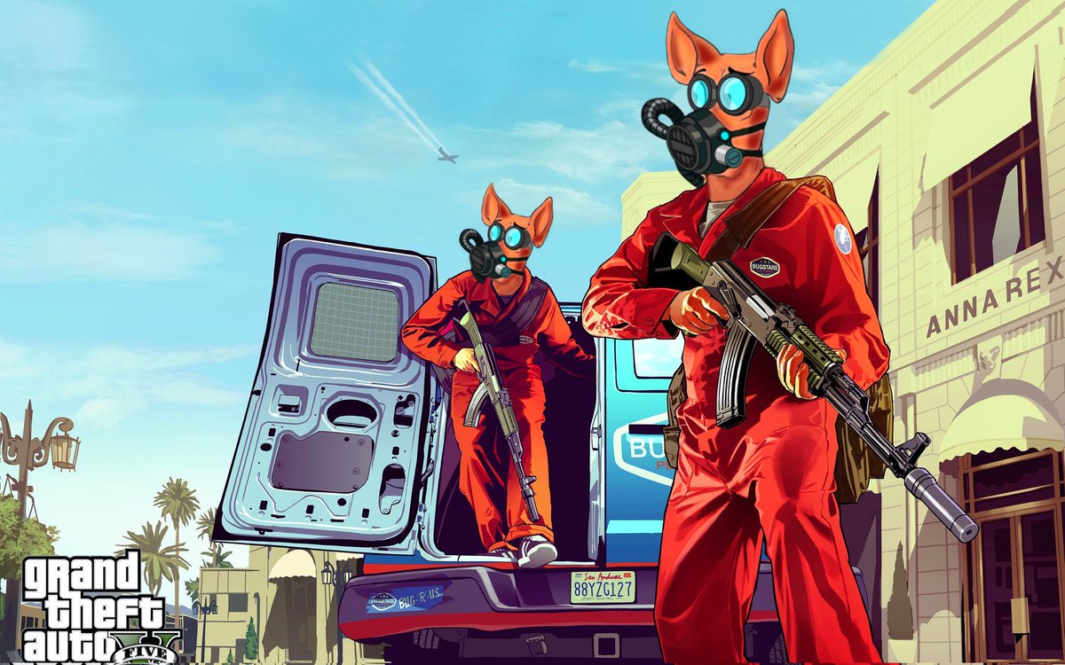 Do you guys think that <a href="/RockstarGames/">Rockstar Games</a> should use my Pig heads in GTA ? #gta #gtav #gta5 #gtaonline  #rockstar #rockstarpigs #rockstargames #rockstarlifestyle  #digitalart #nft #nftart #nfts #boredapeyachtclub #nftartist #nftcommunity #nftcollectors #nftartists #nftcollectibles