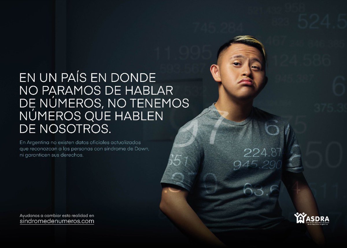 Montil10's tweet photo. ✅Desde que nacen las personas con síndrome de Down tienen Síndrome De Números porque no existen datos oficiales actualizados que las reconozcan ni garanticen sus derechos. 

Por eso, si tenés síndrome de Down o sos familiar, ingresá en https://t.co/LYpOH6PLNH https://t.co/UCh7zPw5kb