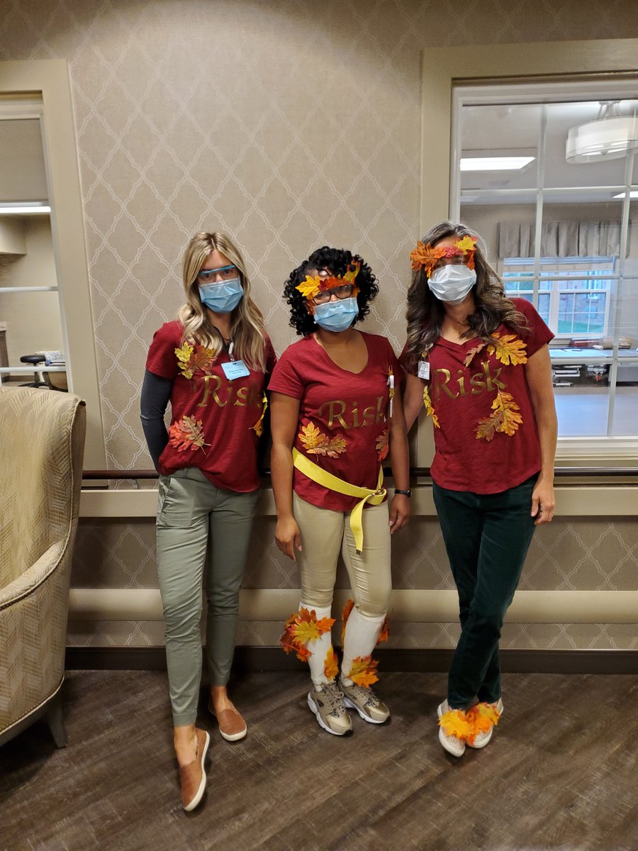 SynchronyRehab's tweet photo. The Willows at Springhurst Halloween costume contest. #FallRisk #HaloweenFun https://t.co/KQ6DhnnJTE