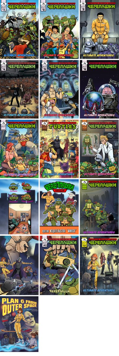 DaryaKO's tweet photo. My TMNT comics covers (for @Dream_Tmnt comics). And some my colouring of covers by other artist.
#tmnt #TeenageMutantNinjaTurtle #NinjaTurtle #Ninja #Shredder #Krang #tmnt87 #comicover https://t.co/ATzmVeW1FA