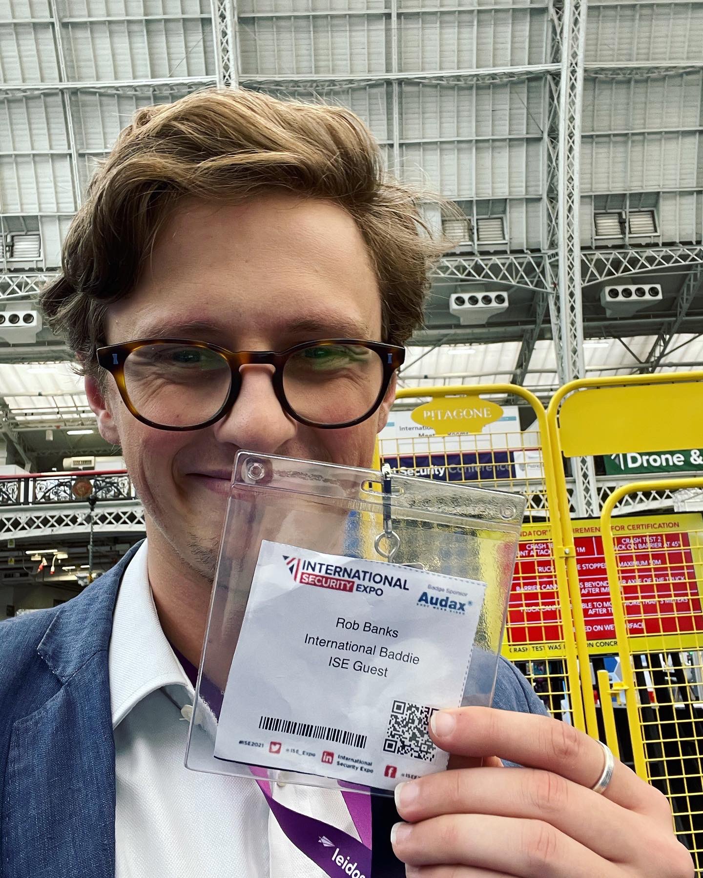 Max Fosh on Twitter "I snuck into the international security