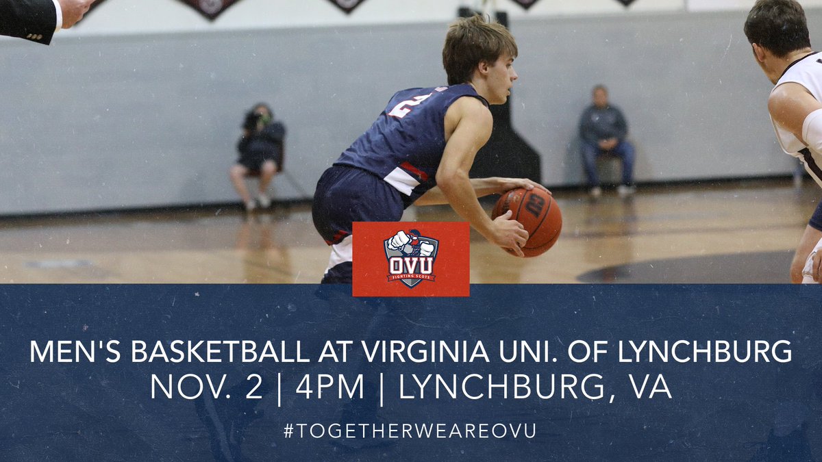 🏀🏀🏀G A M E D A Y🏀🏀🏀
Men's Basketball Team at Virginia University of Lynchburg
4:00pm
NO LIVE VIDEO or STATS will be offered by host school
#TOGETHERweareOVU
@OVU_MBB