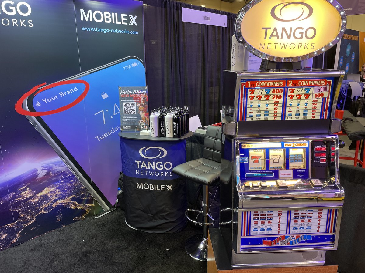Vegas is back! 
If you are in Las Vegas for #CPExpo don't miss your chance to Make Money with Mobile! 
Stop by Tango Networks booth E9 to try the one-armed bandit!
Opening reception starts soon- see you there!
.
 Channel Partners Conference &amp; Expo <a href="/Channel_Expo/">Channel Partners</a> <a href="/Channel_Online/">Channel Partners (Now Channel Futures)</a>