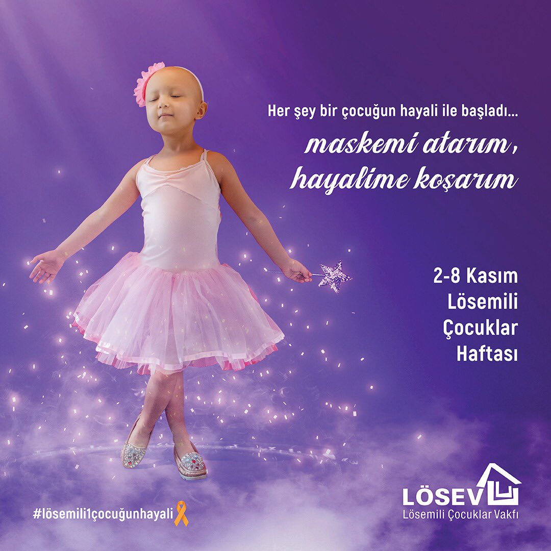 Her şey bir çocuğun hayali ile başladı...
Maskemi Atarım Hayalime Koşarım 🎗
#lösemili1çocuğunhayali
#LösemiliÇocuklarHaftası
<a href="/losev1998/">LÖSEV</a>
@losev_online
<a href="/TugceGucuyener/">Tuğçe Gücüyener</a>