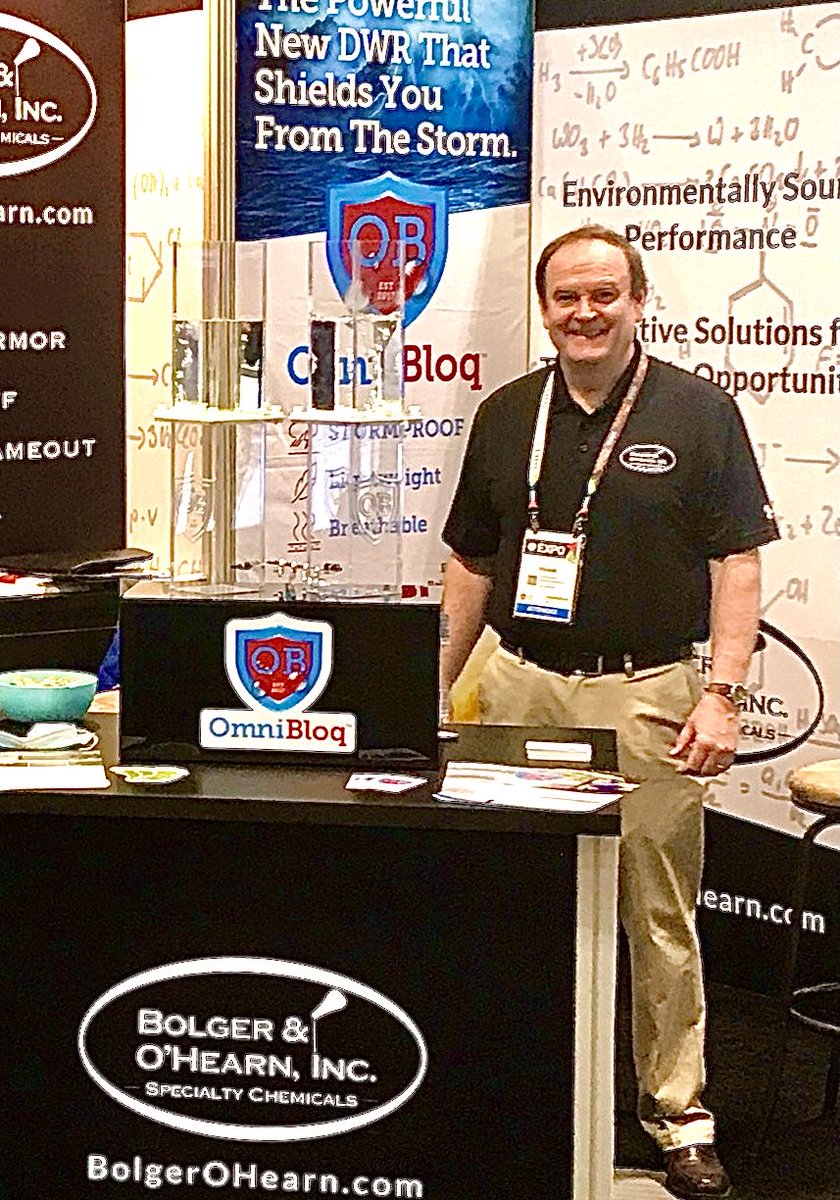 Today B&amp;Os Frank Keohan will give a Campfire presentation on the importance of  product development collaboration in the textile industry, Booth A900 at 3:30 #IFAIExpo in Nashville!