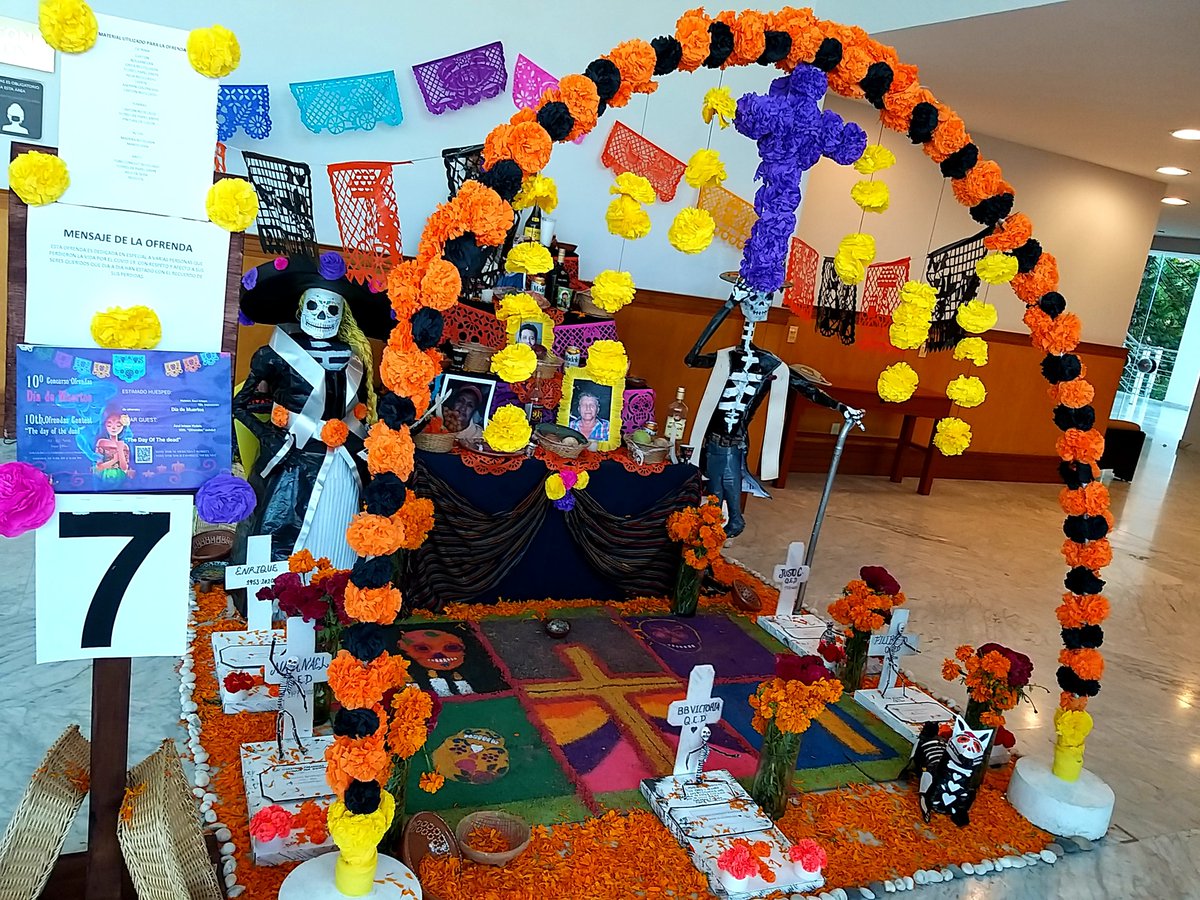 Azulixtapa's tweet photo. "Exposición de Altares de Muertos" #Azulixtapa #TradicionesMexicanas https://t.co/DSjoq0ajIV