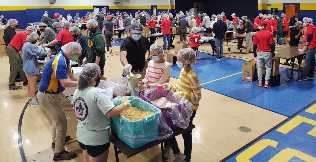 A big THANK YOU to the 191 volunteers that packaged 48,312 Nutri-Plenty ® servings during the month of October!