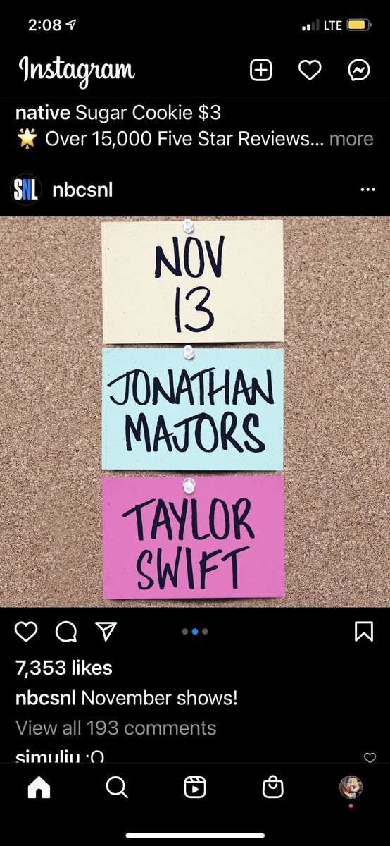 kbae__'s tweet photo. Good afternoon and look at this surprise!! @nbcsnl @taylorswift13 https://t.co/KtmPdDCBb8