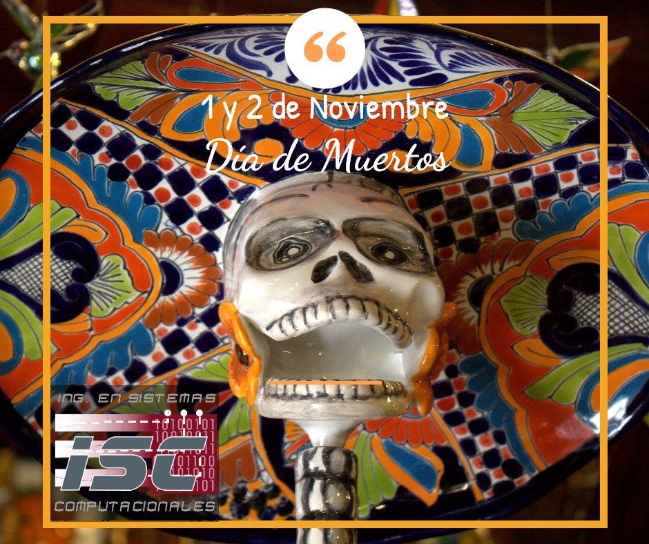 IscITESHU's tweet photo. 2 de Noviembre - Día de los Muertos

#TradicionesMexicanas #SomosITESHU
#SomosCoyotes
#OrgullosamenteISC https://t.co/KOwD0GvayU