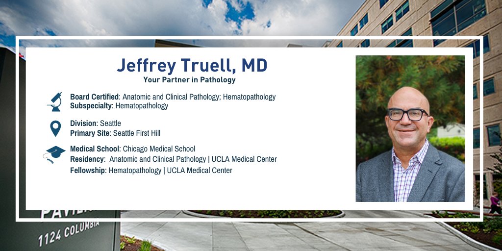 CellNetixLabs's tweet photo. We're excited to welcome our new pathologist, Dr. Jeffrey Truell, who joins our Seattle office! Learn more: https://t.co/NLlOXMwmoF
#YourPartnerInPathology https://t.co/AUK8Q9uGzq