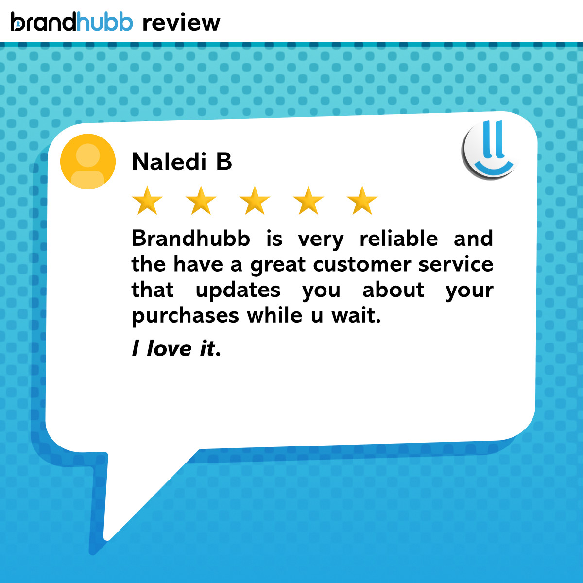 Yohh Naledi! It's still Tuesday and we can gooi a lekker Testimonial Tuesday to get into the positive side of things before the petrol price goes up...#testimonialtuesday #customerservice #amazingservice  #keepingpromises #weaimtoplease #brandhubb