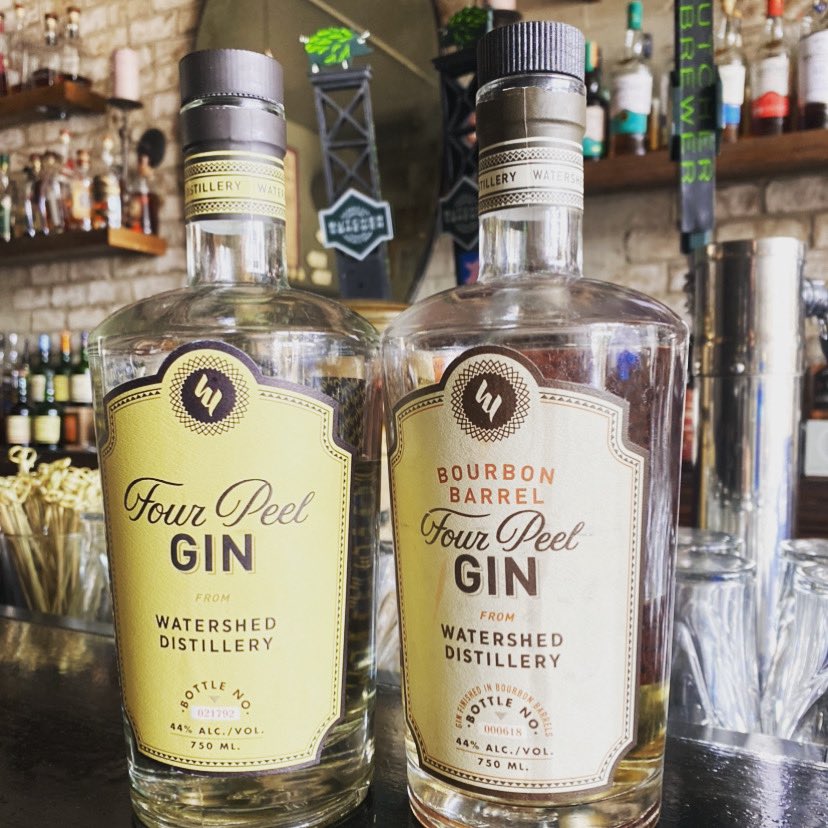 Parnell's Pub (@parnellspub) on Twitter photo Drink local with <a href="/Watershed_Ohio/">Watershed Distillery</a> Gins!
Four Peel Gin is smooth with citrus notes while Four Peel Bourbon Barrel Gin adds a little ✨spice ✨
Both are excellent choice for cocktails!
.
.
.
.
#gin #ginlovers #drinklocal #cle #cleveland #playhousesquare #downtowncle Drink local with <a href="/Watershed_Ohio/">Watershed Distillery</a> Gins!
Four Peel Gin is smooth with citrus notes while Four Peel Bourbon Barrel Gin adds a little ✨spice ✨
Both are excellent choice for cocktails!
.
.
.
.
#gin #ginlovers #drinklocal #cle #cleveland #playhousesquare #downtowncle
