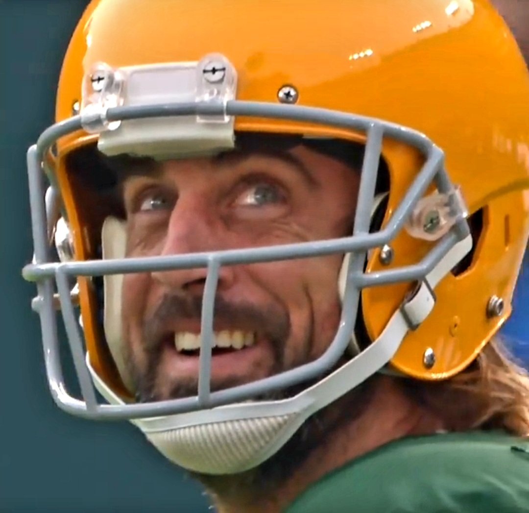 Aaron Rodgers on what he told the team before facing the undefeated Cardinals:

"Nobody thinks we got a chance... I like our odds."