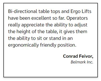 WebTechniques12's tweet photo. Testimonial Tuesday: Check out the below testimonial regarding Belmark's recent installation of our WT-35 rewind systems with the Ergo Lift Option! https://t.co/ptx5Epf2bx