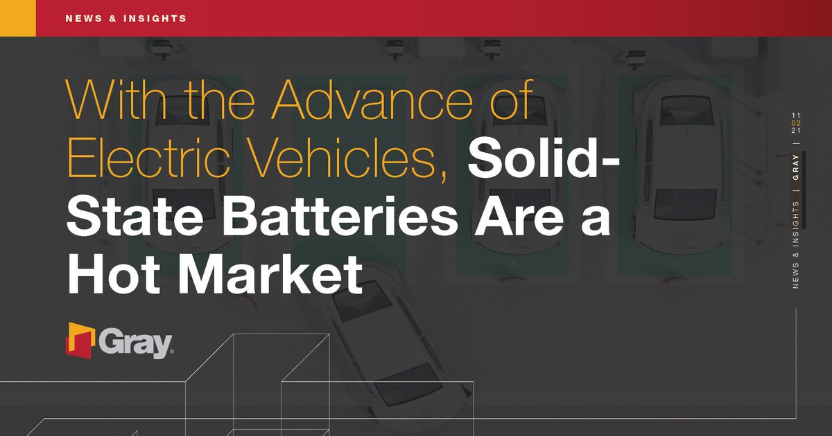 lifeatgray's tweet photo. The solid-state lithium #battery market is expected to grow to $8 billion by 2031. 

Learn why this new #tech will reshape the #EV sector, here: https://t.co/uAzjXtCYUA. 

#electriccars #electricvehicles #batterytech https://t.co/nYHNdiK1XS