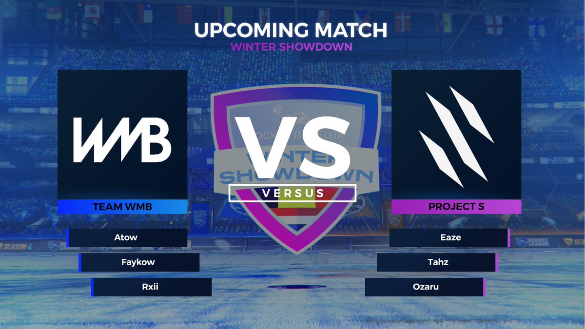 .<a href="/TeamWMB/">Team WMB</a> is de laatste weken in topvorm en zal die vorm vandaag hard nodig hebben tegen <a href="/ProjectS_RL/">Project S</a>! 💪

Welk team komt als winnaar uit de bus? 🤔

🎥 <a href="/Paul_ShepherdRL/">Paul Shepherd</a> 
🎙️ <a href="/Rayness11/">Rayness</a> &amp; <a href="/PetitieP/">luz🦷</a> 
🔴 twitch.tv/rocketbenelux