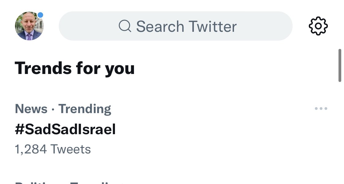 Ostrov_A's tweet photo. Thank you @PatrickKingsley & @nytimes for making #SadSadIsrael trending No.1 in #Israel. For those wondering why, just have a brief search! ๐ ๐ฎ๐ฑ https://t.co/33ryX8D0Ms