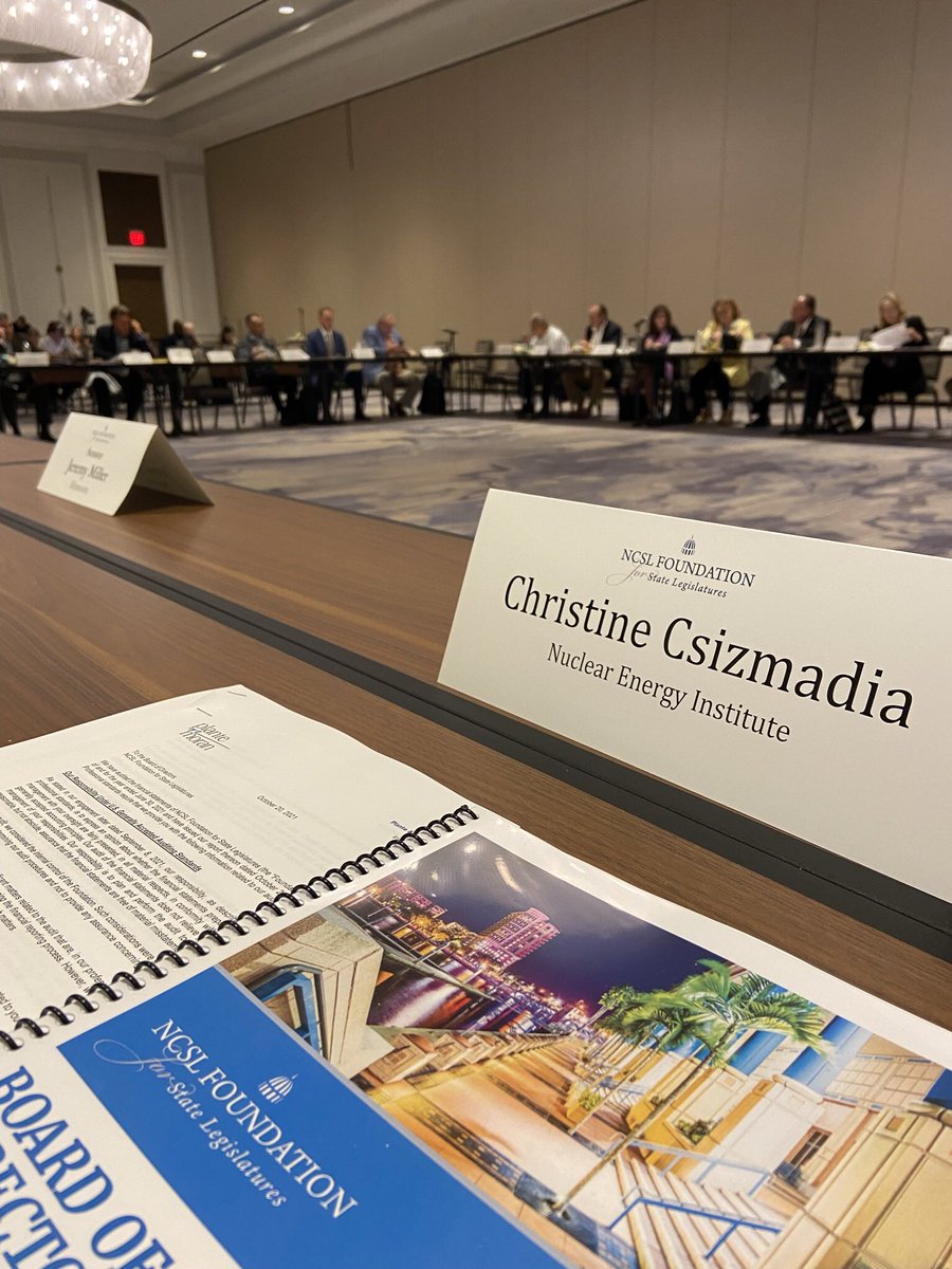 Christine Csizmadia (@ccsizmadia) on Twitter photo I am excited to serve <a href="/NCSLorg/">NCSL</a> as the Foundation VP representing <a href="/NEI/">Nuclear Energy Institute</a> and grow the NCSL family! #NCSLsummit I am excited to serve <a href="/NCSLorg/">NCSL</a> as the Foundation VP representing <a href="/NEI/">Nuclear Energy Institute</a> and grow the NCSL family! #NCSLsummit