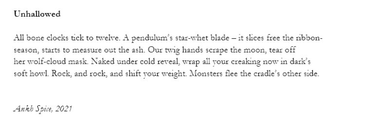 Black Bough Poetry / Barddoniaeth Y Gangen Ddu tweet media