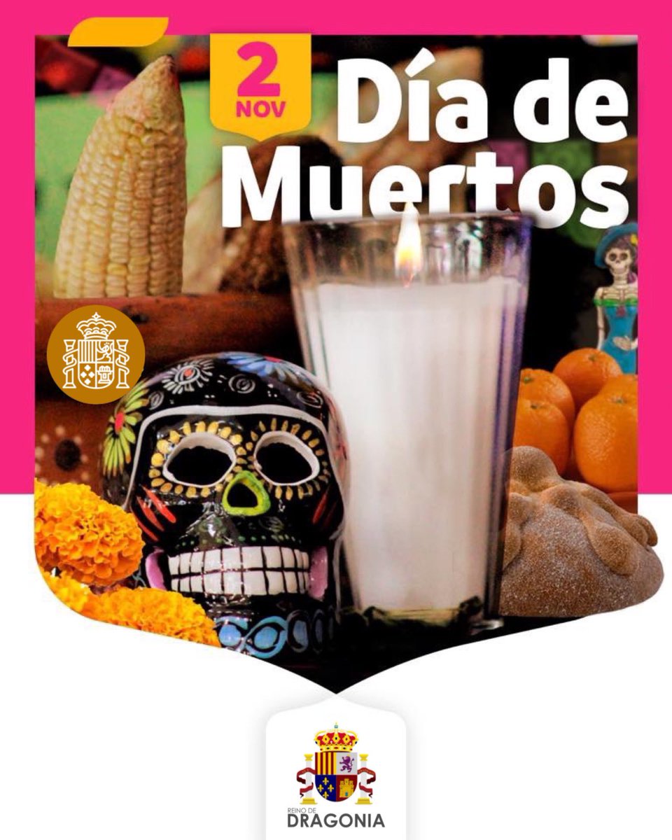 ¡2 de noviembre #DíaDeMuertos !Es momento de celebrar a nuestros seres queridos que ya no están; recordémoslos con cariño y respeto.  

Si visitas los panteones, recuerda seguir las medidas de seguridad anti Covid-19.