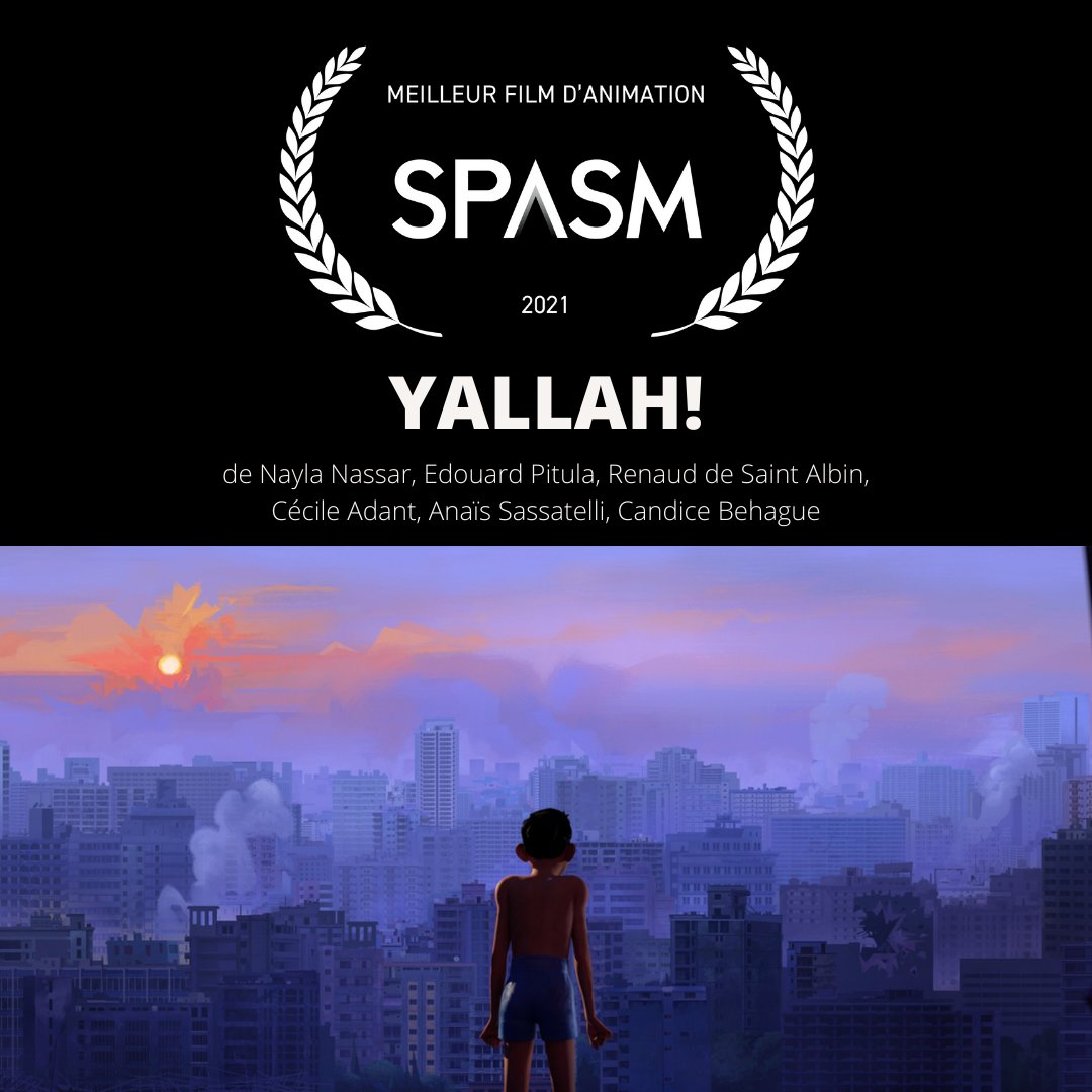 Meilleur film d'animation SPASM 2021 - PAS DE TITRE ex-aequo avec YALLAH!