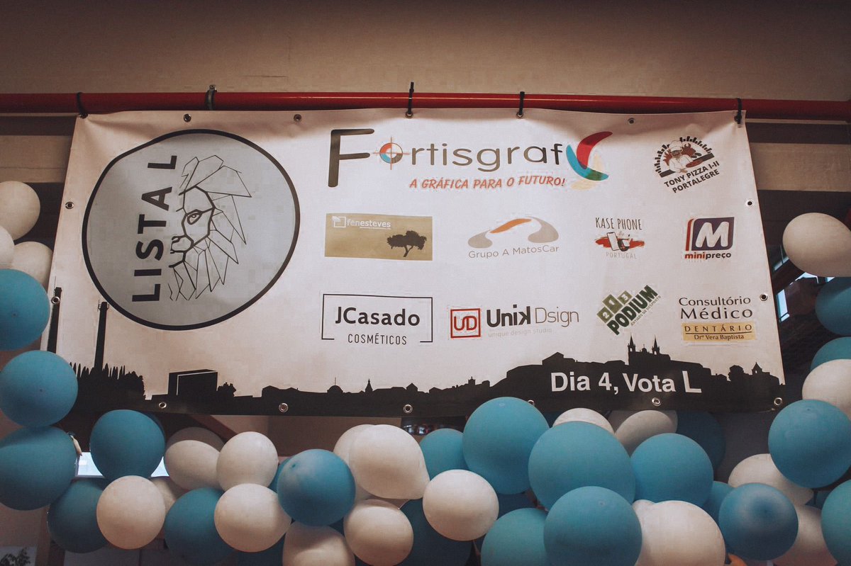Um grande obrigada a todos os nossos patrocínios! 💙🤍🦁
