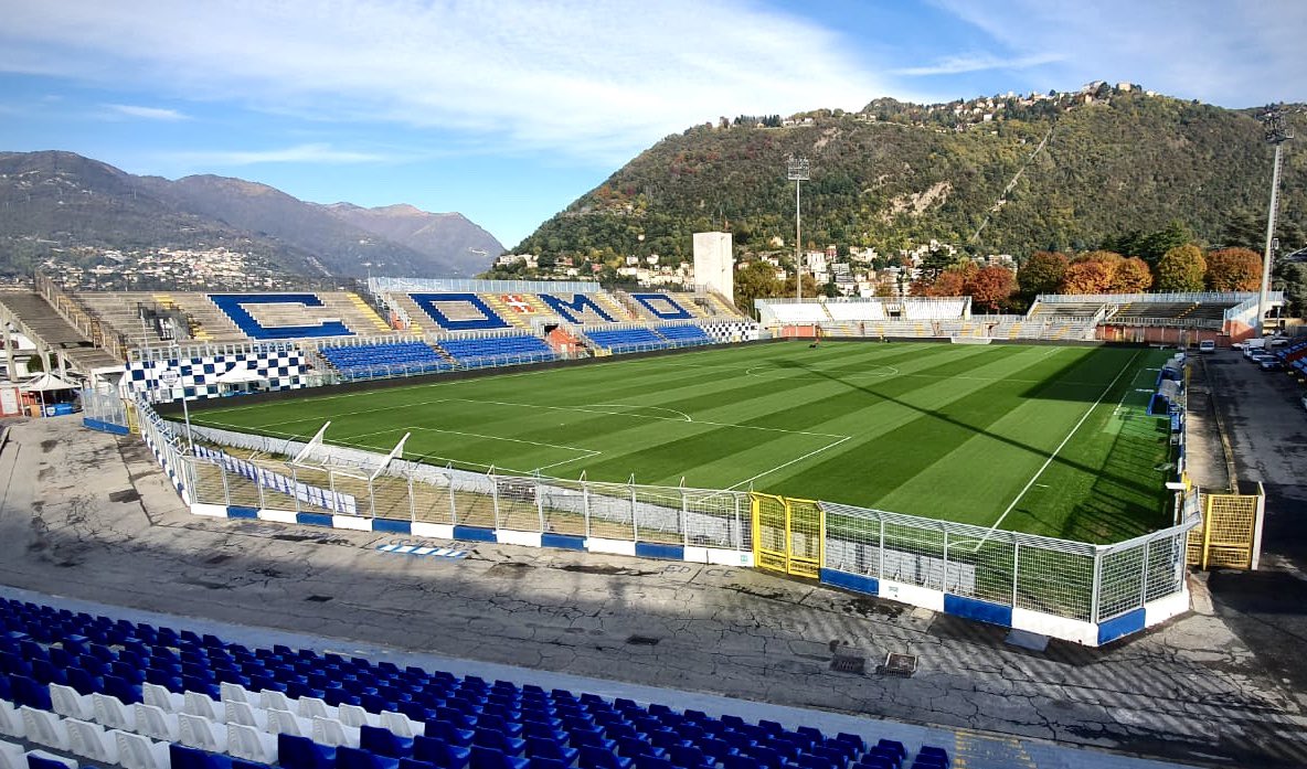 Transition completed! Perfect result in the C4 versus C3 transition on our new #mixto pitch #stadium #Sinigaglia #Como. Well done @giardinibrivio. Ready to approach in the best condition the winter sport season! 👍👍👍