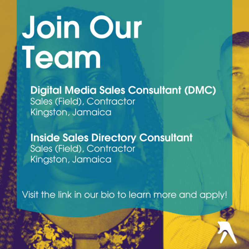 findyellonow's tweet photo. Today is the day to discover the perfect #careeropportunity for YOU!! 

We're looking for Digital nomads who are ready to dominate the landscape regionally. 

Click the link below to discover the #job for you and join the Yello team today!
#WeKnowLocal #FindYello #CaribbeanJobs