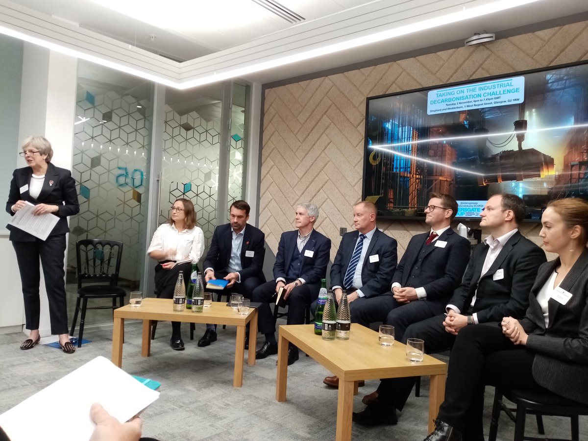 AldersgateGrp's tweet photo. . @theresa_may emphasises the significant role of business in meeting the #netzero challenge, particularly sectors like steel and cement. These are very important sectors of the economy #decarbonisationchallenge https://t.co/vmgcVaRsgI
