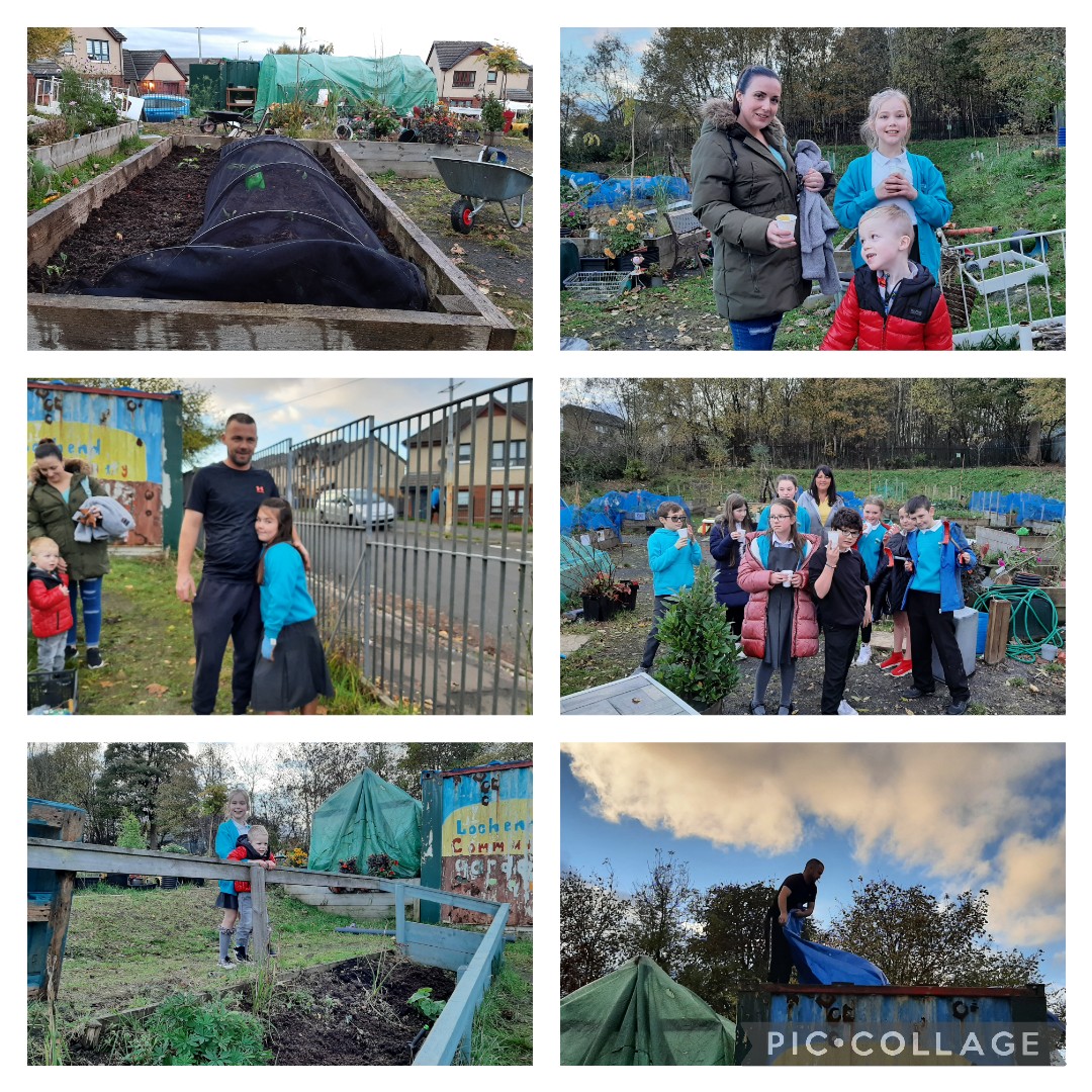 Suzieq1402's tweet photo. Thanks Paddy for emergency repair of container @FARE_Scotland LochendCA. Tarpaulin a quick fix until done properly, big big leaks . Afterskool planted #springingintoaction bulbs courtesy of @volunteer_scot @RHSSchools @KSBScotland @Jimmy_FARE @benedict_stem #deargreenplace https://t.co/fdeurH4dLG